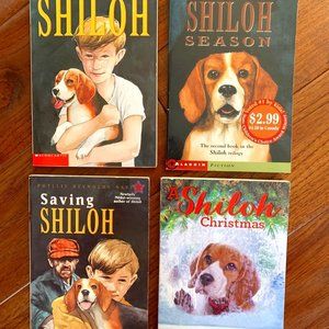 SHILOH LOT 4 by Phyllis Reynolds Naylor COMPLETE SERIES SAVING~CHRISTMAS~SEASON